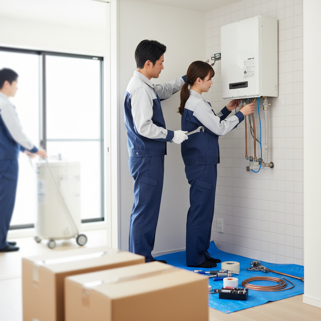 給湯器交換の平均費用はいくらですか？に関する画像