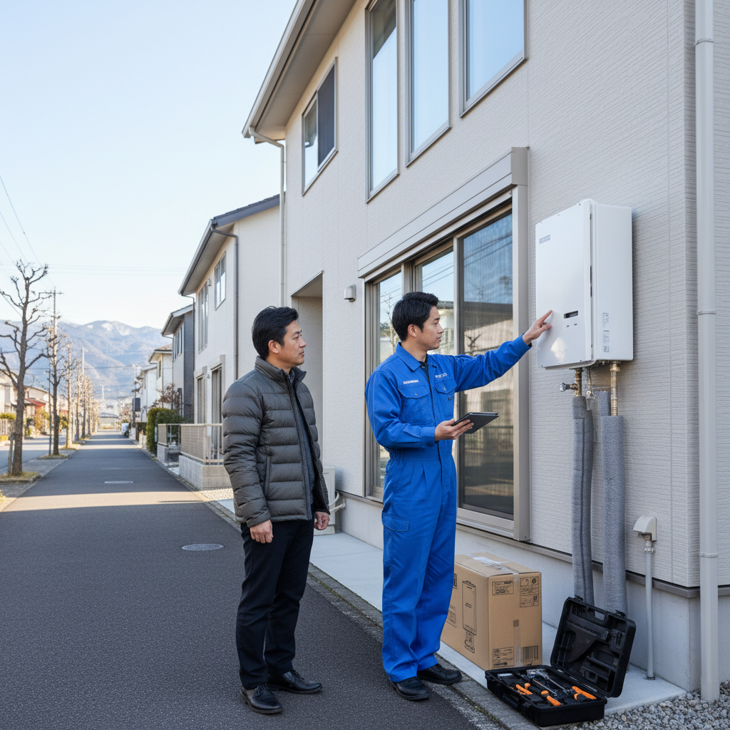清瀬市での給湯器交換を成功させるポイントに関する画像