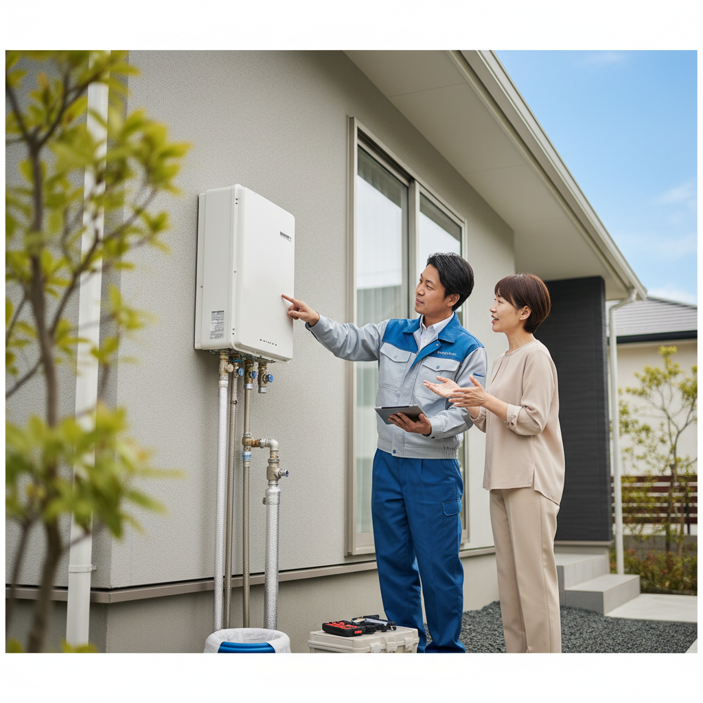 給湯器交換の平均費用はいくらですか？に関する画像