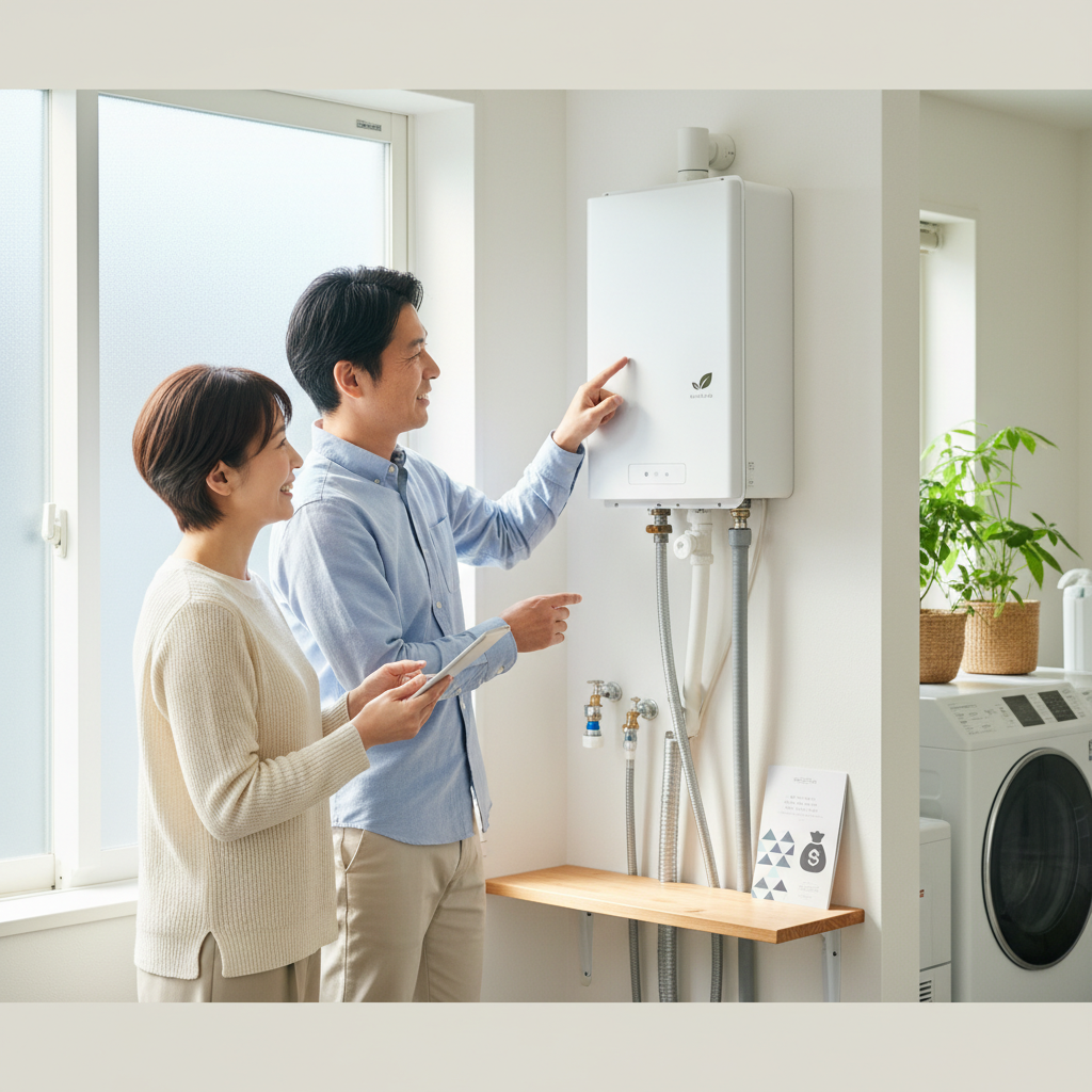 給湯器の買い替えに補助金は出ますか？に関する画像