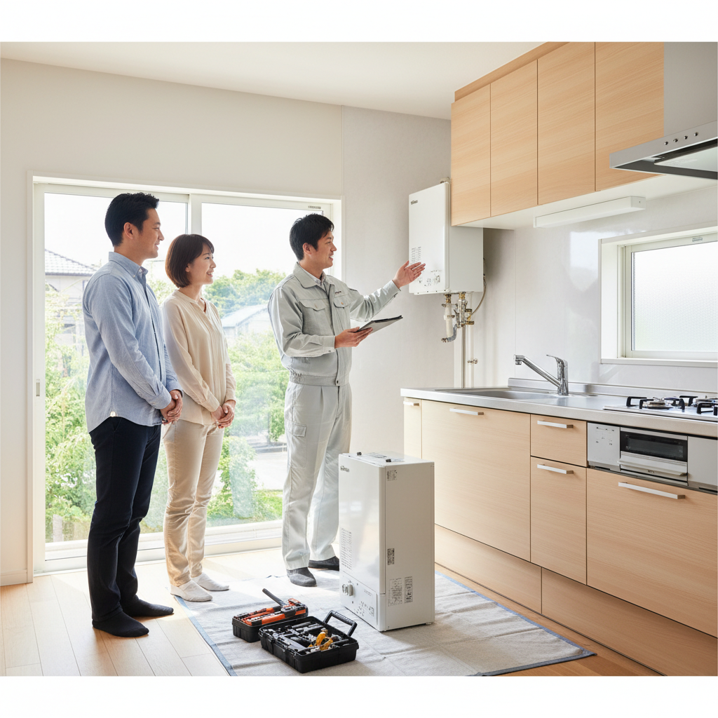 給湯器の交換はどこに頼めばいいですか？に関する画像