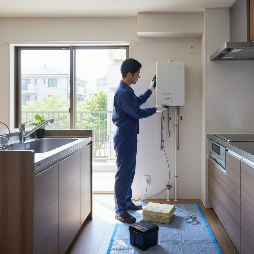 多摩市での給湯器交換を成功させるためにに関する画像