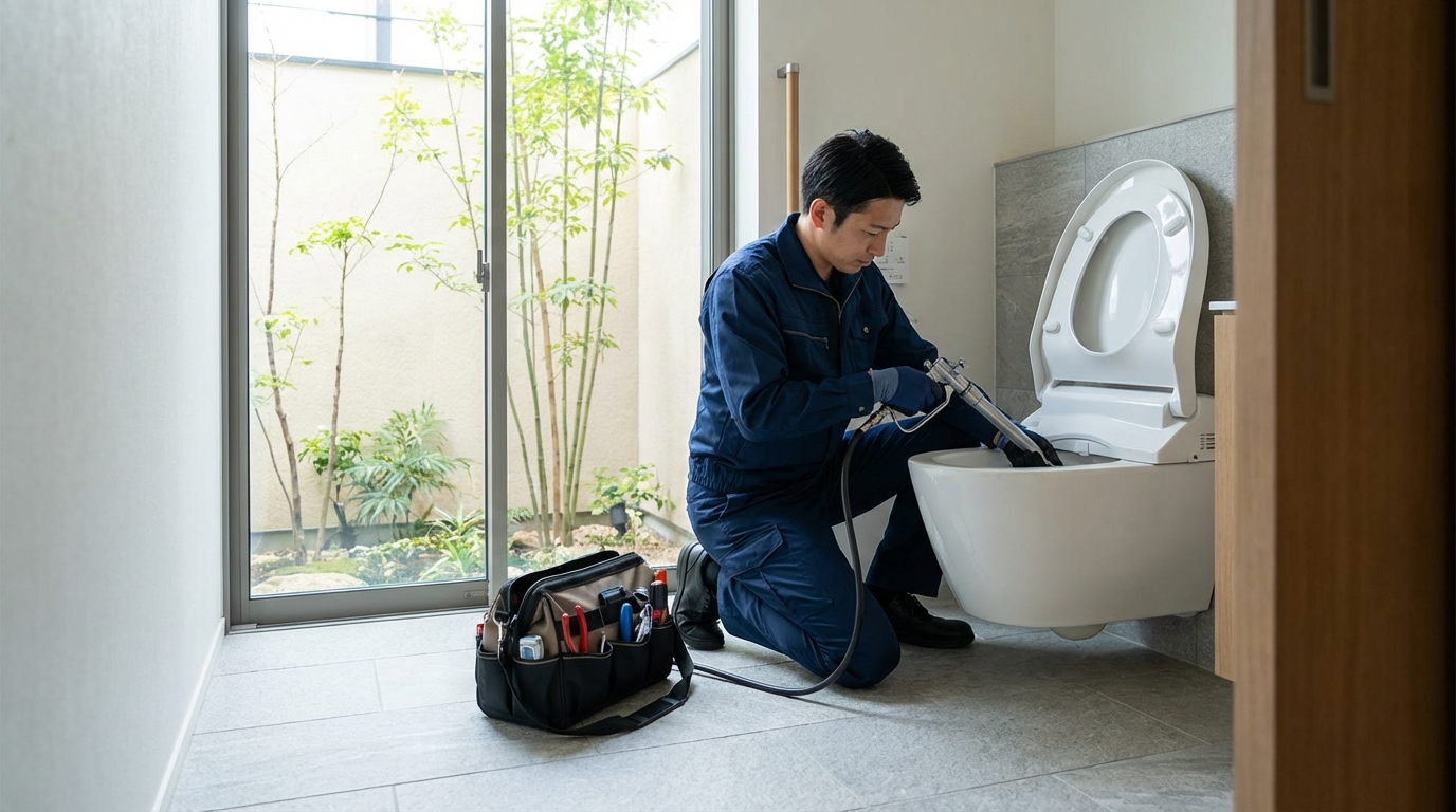 邑楽郡 大泉町でのトイレつまり修理料金に関する画像