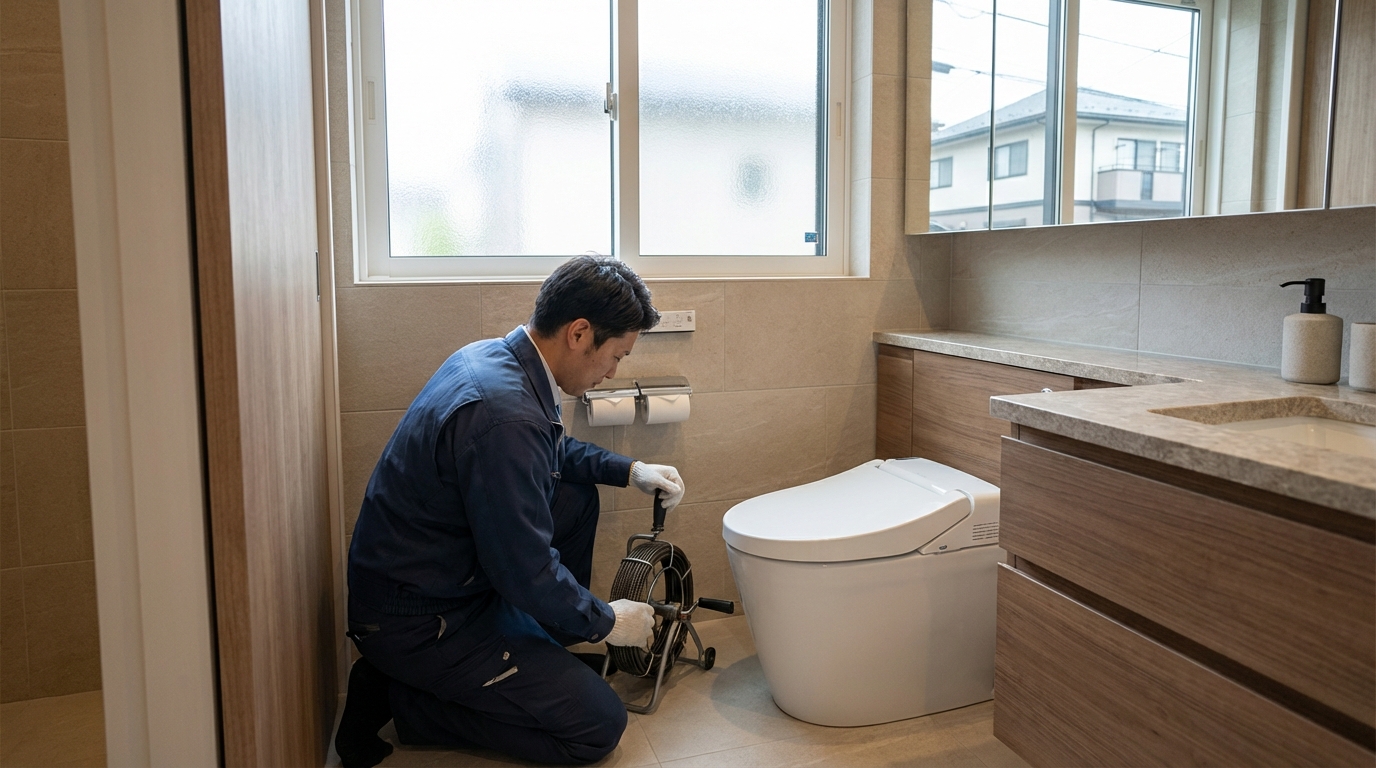安芸郡 海田町でのトイレつまり修理料金に関する画像