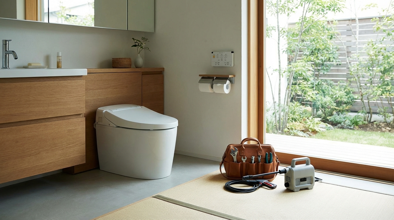 安芸郡 熊野町でのトイレつまり修理料金に関する画像