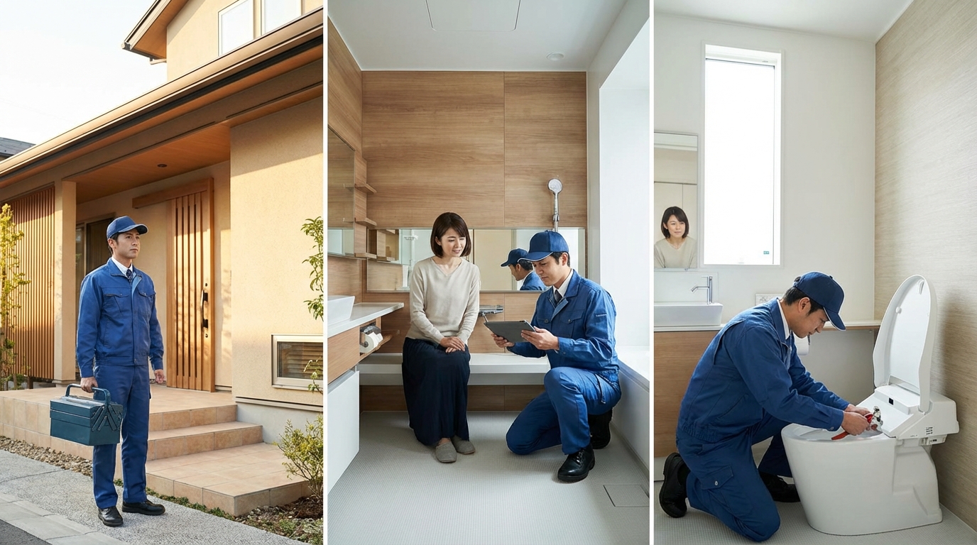 ご依頼から修理完了までの流れに関する画像