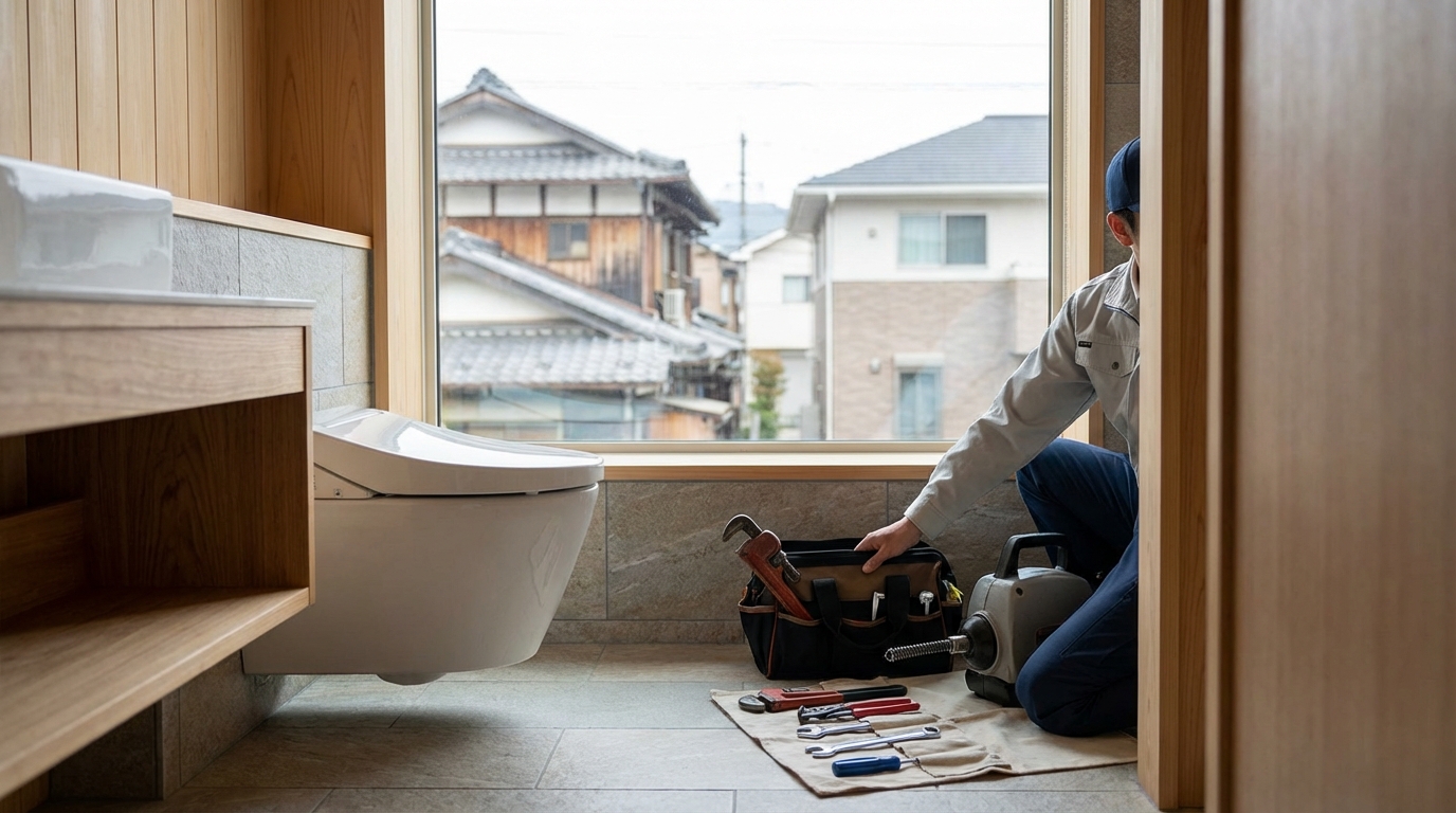 広島市 南区でのトイレつまり修理料金に関する画像
