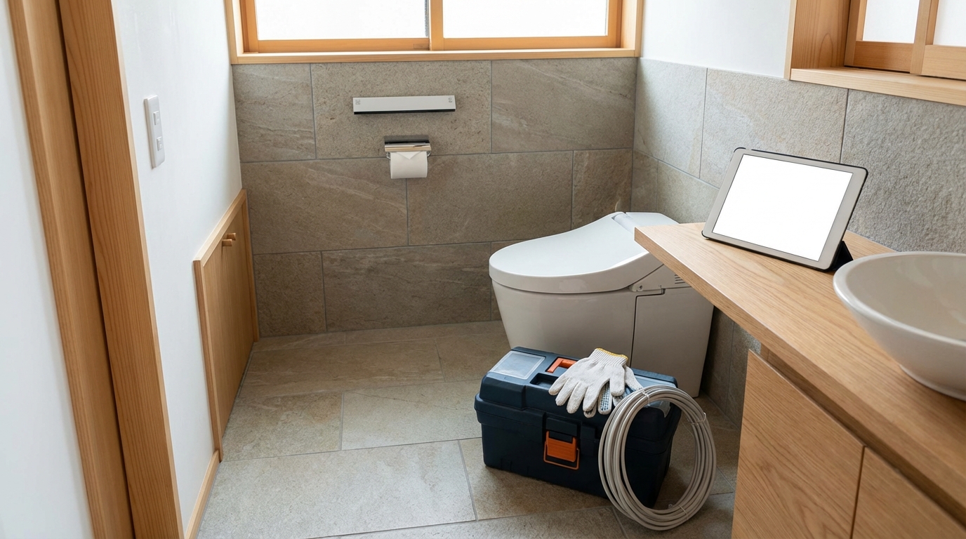 綾歌郡 宇多津町でのトイレつまり修理料金に関する画像