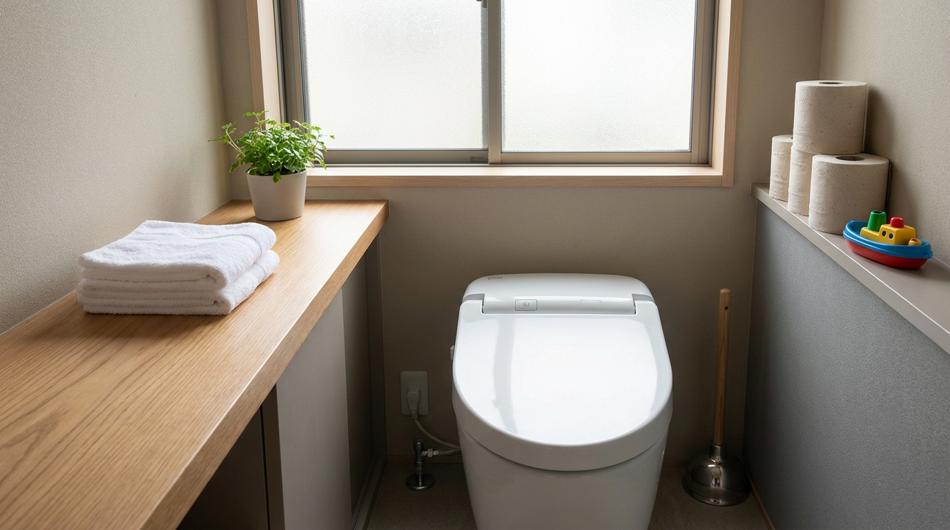 丸亀市で最も多いトイレつまりのご相談内容に関する画像