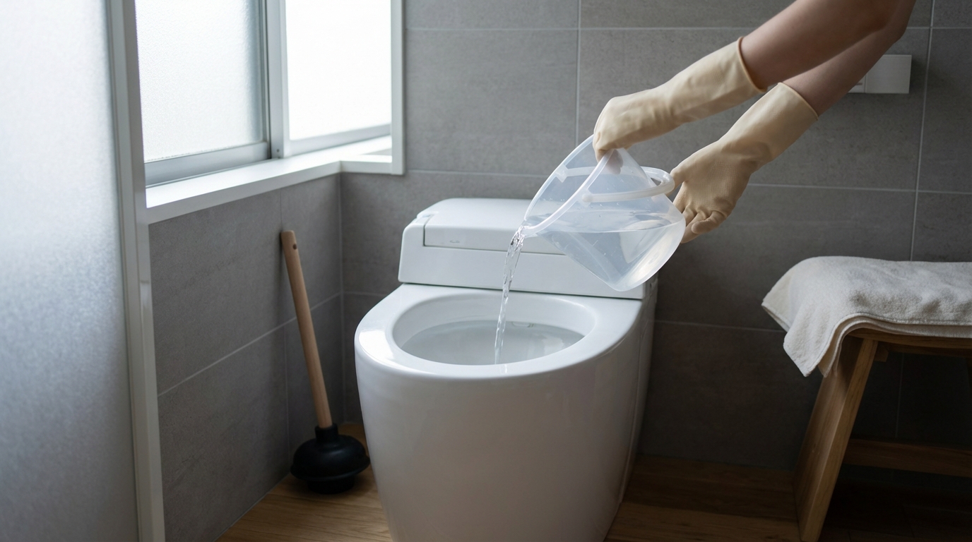 自分で試せる応急処置(修理到着までの間に)に関する画像