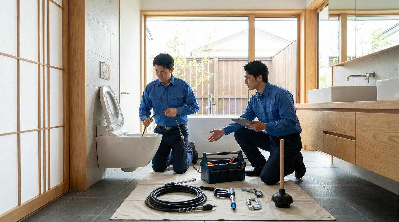 仲多度郡 琴平町でのトイレつまり修理料金に関する画像