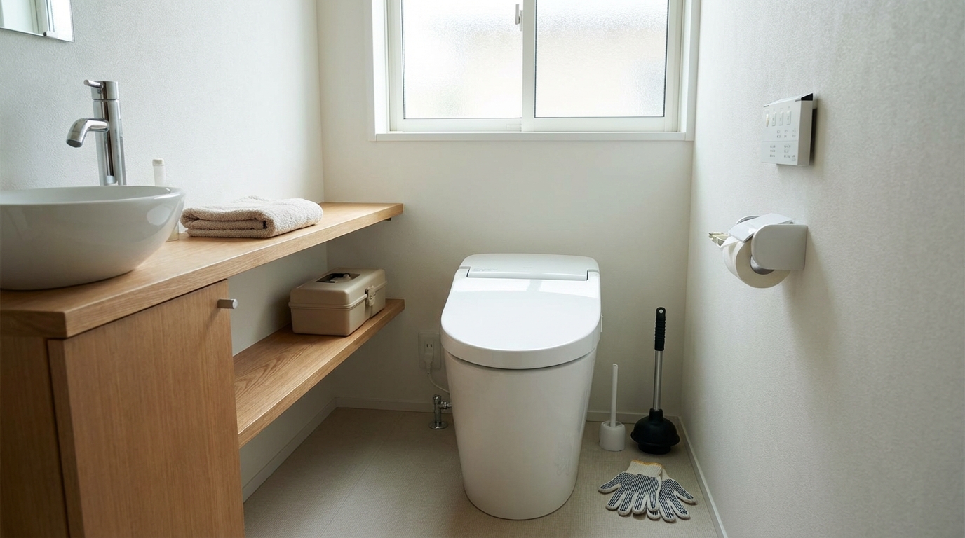 仲多度郡 多度津町でのトイレつまり修理料金に関する画像