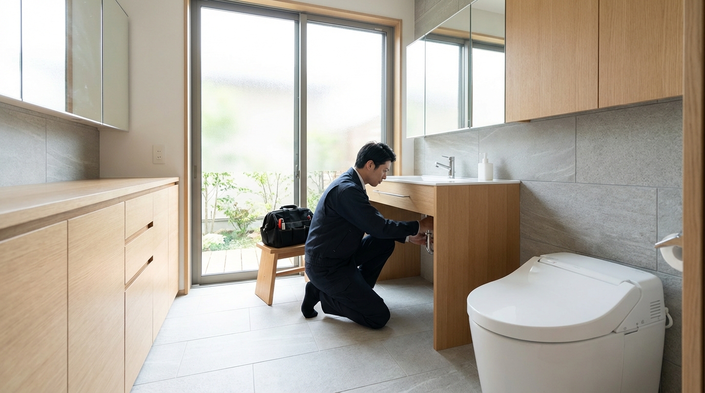 東かがわ市でのトイレつまり修理料金に関する画像